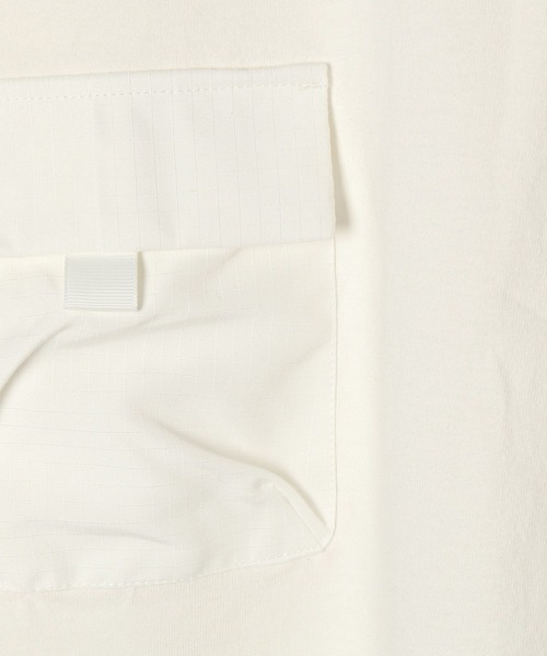 niko and...（ニコアンド）の「マルチポケットTシャツ（Tシャツ/カットソー・メンズ・ブラック/オフホワイト/ブルー・MEDIUM/LARGE）」の19枚目の写真