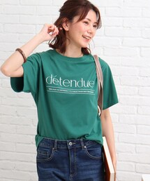 SHOO・LA・RUE | 【S-L】シンプルロゴプリントTシャツ(Tシャツ/カットソー)