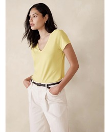 BANANA REPUBLIC FACTORY STORE VネックタイムレスTシャツ