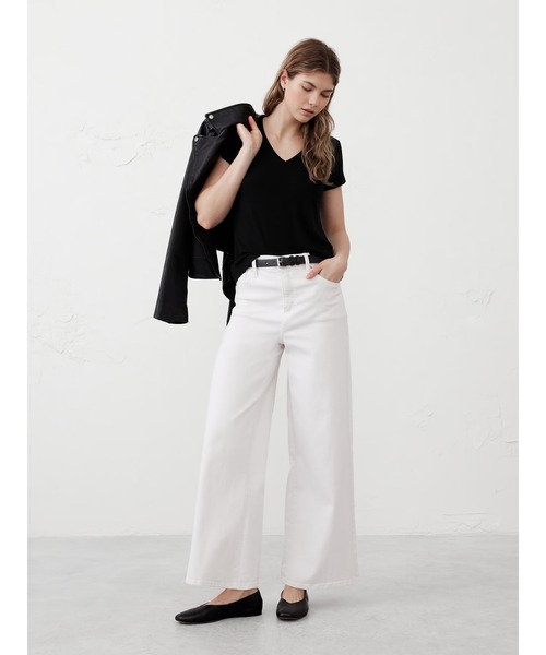 新品未使用！バナナリパブリック Tシャツ クルーネック・Vネック2枚セット BANANA REPUBLIC FACTORY STORE｜(W)BANANA REPUBLIC FACTORY