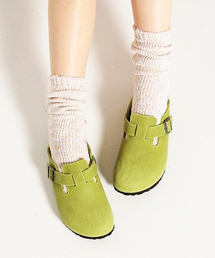 BIRKENSTOCK | BOSTON Vegan Green(UNISEX)(サンダル)