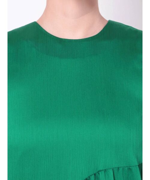 MURUA(ムルーア)の「ノースリーブギャザーワンピース(ワンピース・レディース・ブラック/ブラウン/グリーン・FREE)」の17枚目の写真