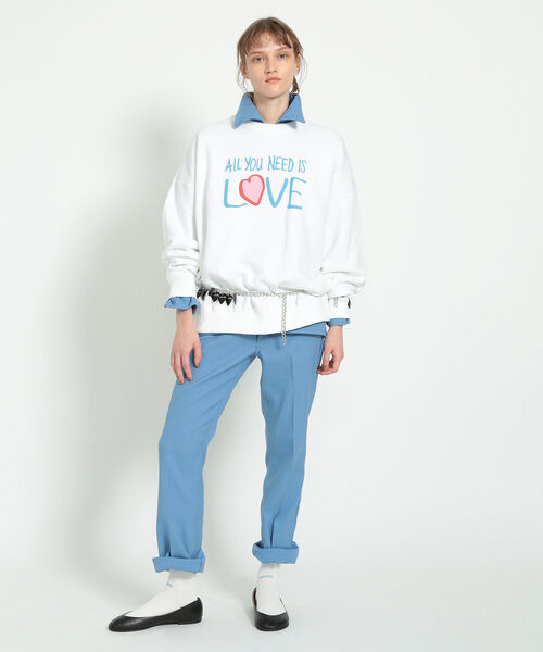 BEAMS BOY(ビームスボーイ)の「Wrangler × maturely / 別注 Wrancher Dress Pants(スラックス・レディース・ブルー/グリーン・1/0)」の7枚目の写真