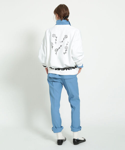 BEAMS BOY(ビームスボーイ)の「Wrangler × maturely / 別注 Wrancher Dress Pants(スラックス・レディース・ブルー/グリーン・1/0)」の8枚目の写真