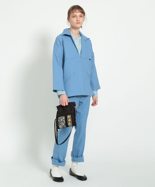 BEAMS BOY(ビームスボーイ)の「Wrangler × maturely / 別注 Wrancher Dress Pants(スラックス・レディース・ブルー/グリーン・1/0)」の9枚目の写真