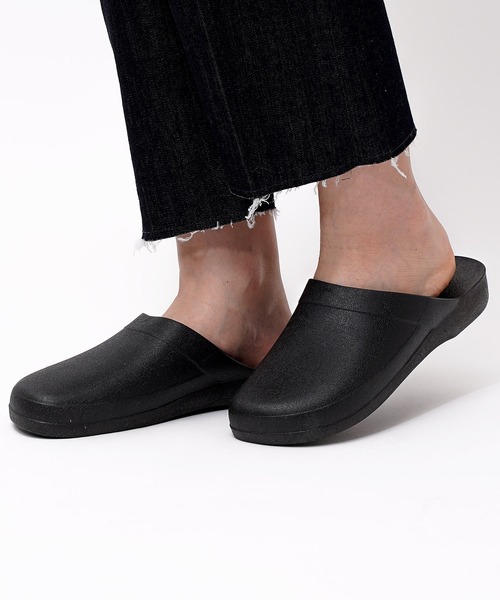 salle de bal（サルデバル）の「【 MARUNAKA / マルナカ 】 クロッグ サンダル サボサンダル 婦人防寒 ゴム サンダル No 235 MKG（サンダル・レディース・ブラック・FREE）」の11枚目の写真