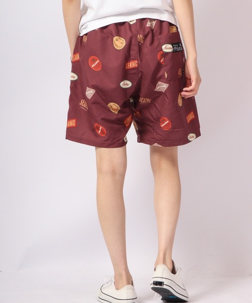 Seaing(シーング)の「SEAING 水陸両用 レトロ総柄プリントサーフパンツ(その他パンツ・メンズ・ボルドー・M/L)」の11枚目の写真
