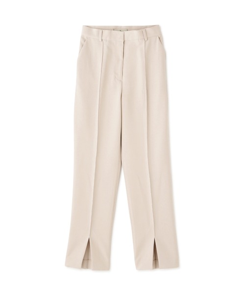 N.（N. Natural Beauty Basic）（エヌエヌナチュラルビューティーベーシック）の「【S Size Line】◆スリットテーパードパンツ（その他パンツ・レディース・ブラック/オフホワイト・SMALL/MEDIUM）」の6枚目の写真