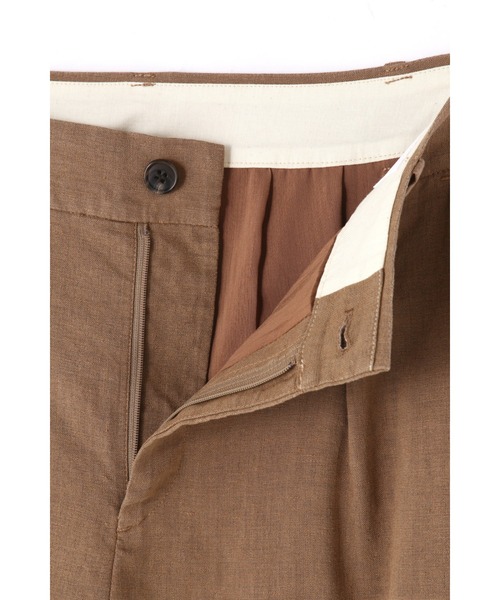 human woman（ヒューマンウーマン）の「麻混ワイドパンツ（その他パンツ・レディース・ベージュ系その他/ベージュ系その他2・SMALL/MEDIUM/LARGE/X-SMALL）」の10枚目の写真