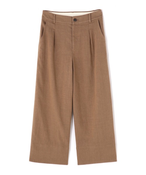 human woman（ヒューマンウーマン）の「麻混ワイドパンツ（その他パンツ・レディース・ベージュ系その他/ベージュ系その他2・SMALL/MEDIUM/LARGE/X-SMALL）」の15枚目の写真