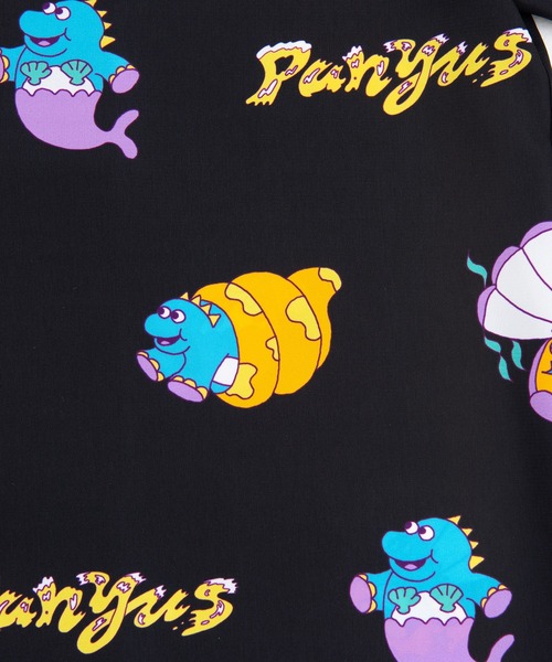 PUNYUS(プニュズ)の「DINO総柄オープンカラーシャツ(シャツ/ブラウス・レディース・ブラック/ライトパープル/グリーン・1/2/4/3)」の5枚目の写真