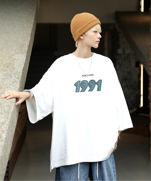 neos(ネオス)の「【neos -addictive design-】ビッグシルエット アメカジ 刺繍 プリント ハーフスリーブ Tシャツ(Tシャツ/カットソー・メンズ・ホワイト/チャコールグレー/レッド/グリーン・MEDIUM/LARGE)」の17枚目の写真