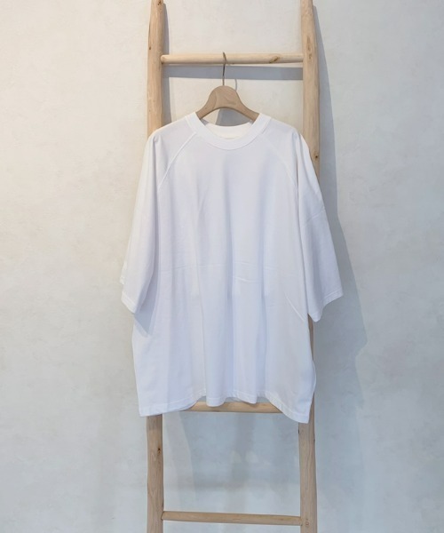 EDIT Gris(エディットグリ)の「オーバーサイズTシャツ(Tシャツ/カットソー・レディース・ホワイト/ブラック/ベージュ・FREE)」の10枚目の写真