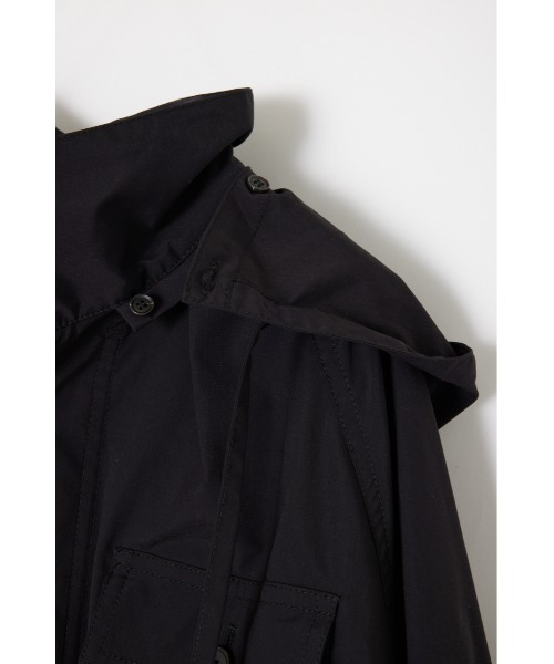 M_（エムアンダーバー）の「【M_】REMOVABLE DRESS コート（その他アウター・レディース・ブラック/イエロー・FREE）」の3枚目の写真