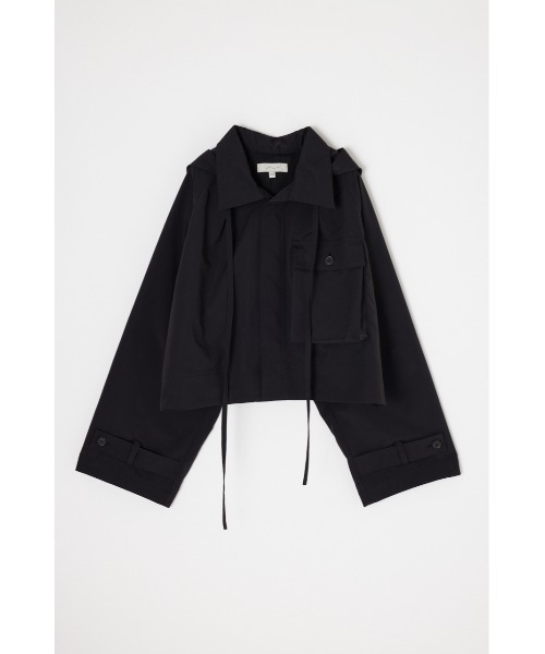 M_（エムアンダーバー）の「【M_】REMOVABLE DRESS コート（その他アウター・レディース・ブラック/イエロー・FREE）」の4枚目の写真