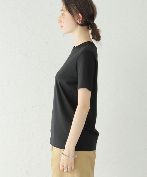 Spick & Span(スピックアンドスパン)の「オーガニックコットンT(Tシャツ/カットソー・レディース・ホワイト/ブラック・FREE)」の12枚目の写真