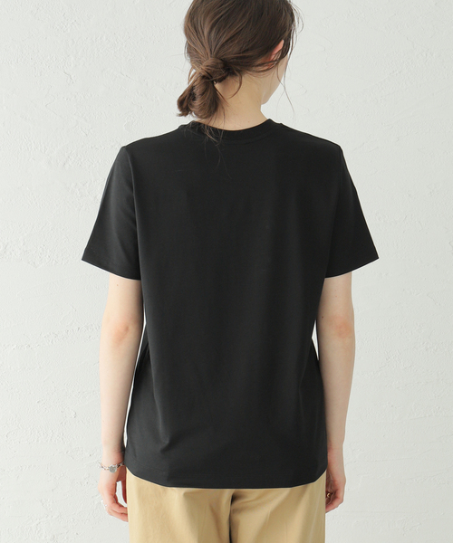 Spick & Span(スピックアンドスパン)の「オーガニックコットンT(Tシャツ/カットソー・レディース・ホワイト/ブラック・FREE)」の10枚目の写真