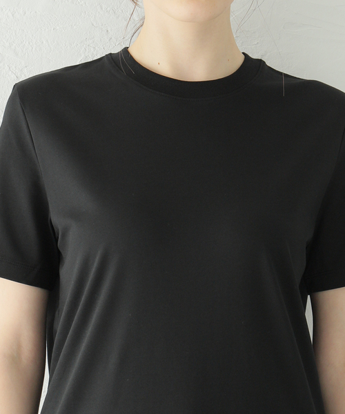 Spick & Span(スピックアンドスパン)の「オーガニックコットンT(Tシャツ/カットソー・レディース・ホワイト/ブラック・FREE)」の19枚目の写真