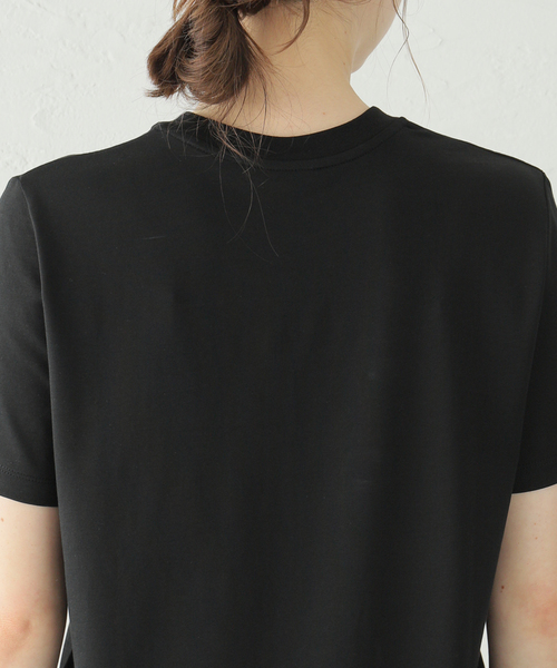 Spick & Span(スピックアンドスパン)の「オーガニックコットンT(Tシャツ/カットソー・レディース・ホワイト/ブラック・FREE)」の17枚目の写真