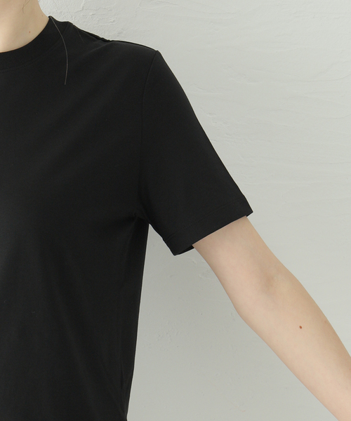 Spick & Span(スピックアンドスパン)の「オーガニックコットンT(Tシャツ/カットソー・レディース・ホワイト/ブラック・FREE)」の15枚目の写真