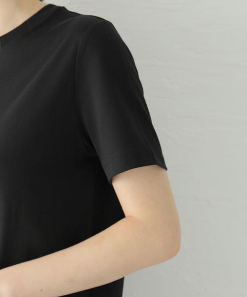 Spick & Span(スピックアンドスパン)の「オーガニックコットンT(Tシャツ/カットソー・レディース・ホワイト/ブラック・FREE)」の8枚目の写真