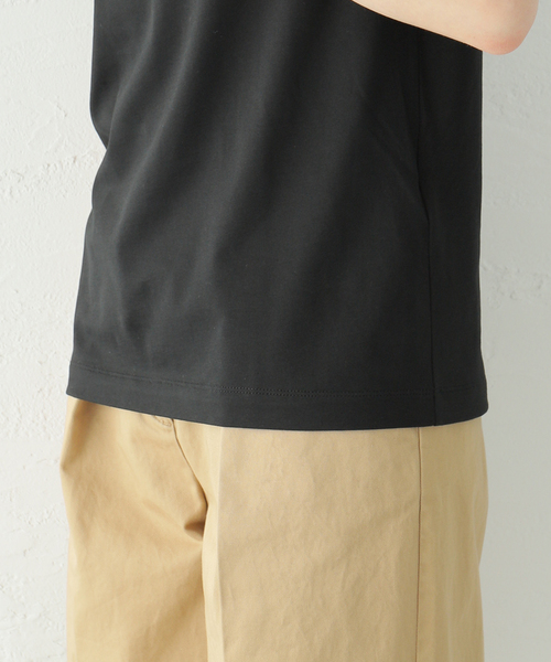 Spick & Span(スピックアンドスパン)の「オーガニックコットンT(Tシャツ/カットソー・レディース・ホワイト/ブラック・FREE)」の6枚目の写真