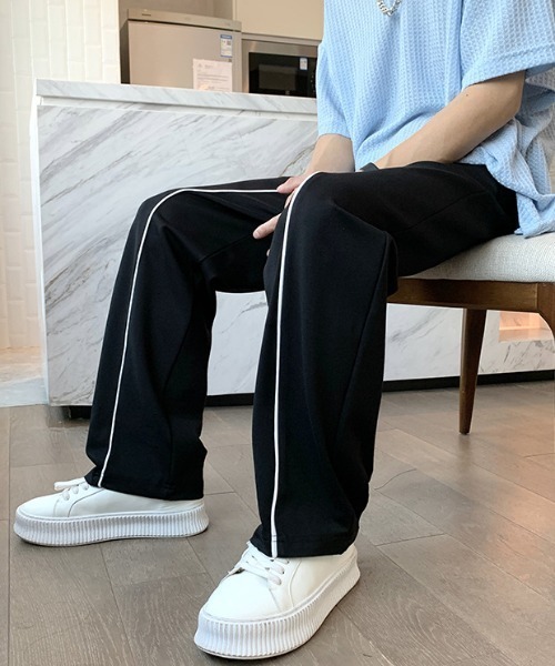 Mimma/Mimaa(ミマ)の「【Mimma/Mimaa】フロントパイピングバカンスパンツ(スラックス・メンズ・ホワイト/ブラック/グリーン・FREE)」の21枚目の写真