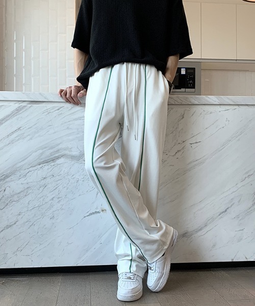 Mimma/Mimaa(ミマ)の「【Mimma/Mimaa】フロントパイピングバカンスパンツ(スラックス・メンズ・ホワイト/ブラック/グリーン・FREE)」の18枚目の写真