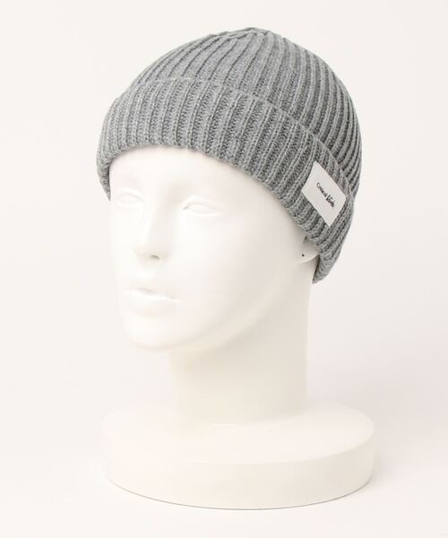 TCSS（ティーシーエスエス）の「BEANIE/Critical Slide(クリティカルスライド)帽子(ニットキャップ)（ニットキャップ/ビーニー・メンズ・その他1/杢グレー/スモークピンク・FREE）」の2枚目の写真