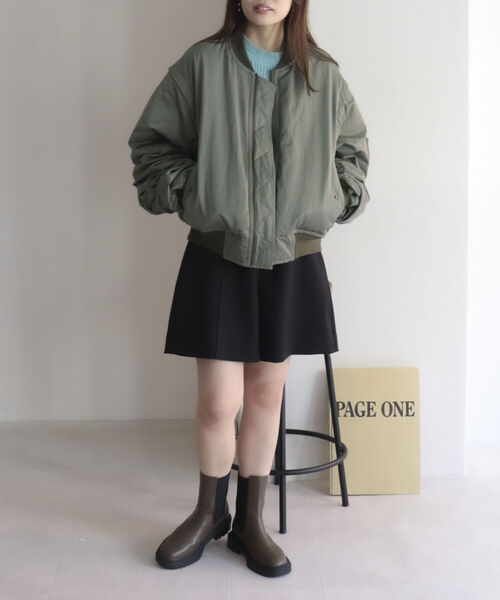 JETEE(ジュテ)の「【JETEE/ジュテ】サイドゴアミドルブーツ(ブーツ・レディース・オリーブ/ブラック・37/38/39)」の8枚目の写真