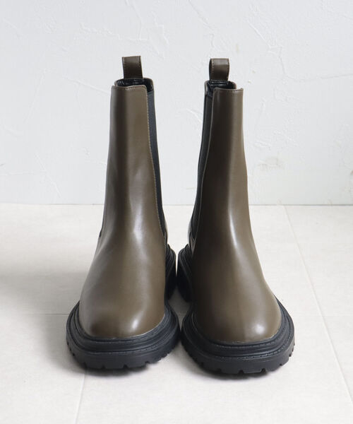 JETEE(ジュテ)の「【JETEE/ジュテ】サイドゴアミドルブーツ(ブーツ・レディース・オリーブ/ブラック・37/38/39)」の12枚目の写真