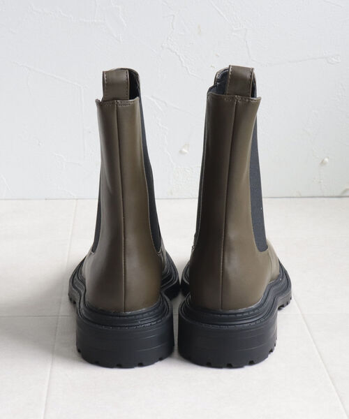 JETEE(ジュテ)の「【JETEE/ジュテ】サイドゴアミドルブーツ(ブーツ・レディース・オリーブ/ブラック・37/38/39)」の14枚目の写真