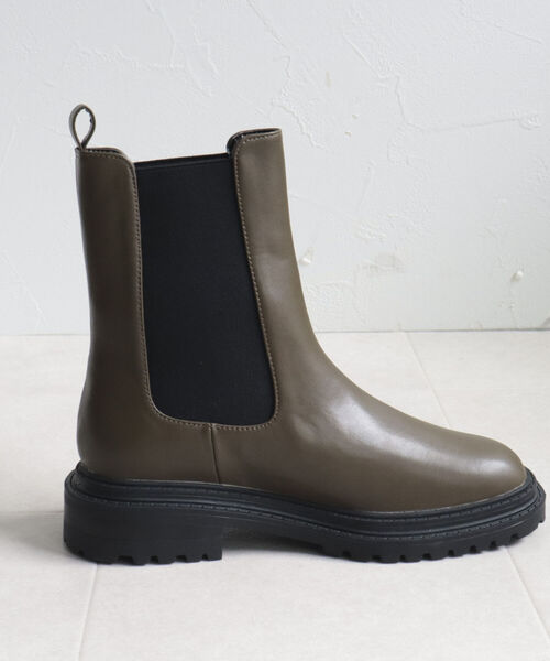 JETEE(ジュテ)の「【JETEE/ジュテ】サイドゴアミドルブーツ(ブーツ・レディース・オリーブ/ブラック・37/38/39)」の15枚目の写真