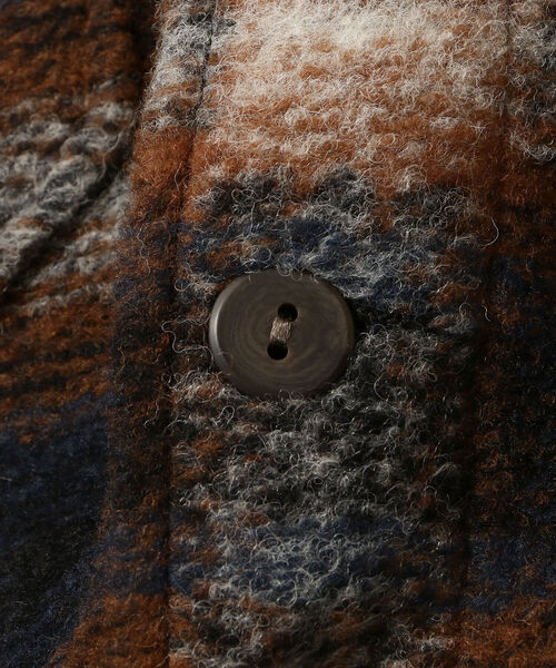 PENDLETON(ペンドルトン)の「PENDLETON x B:MING by BEAMS / 別注 チェック CPO ジャケット(ブルゾン・メンズ・ブラック系その他/ネイビー系・SMALL/MEDIUM/LARGE)」の19枚目の写真
