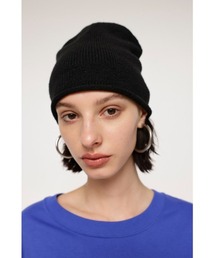 SLY | FINE KNIT BEANIE ファインニット ビーニー ニット帽 ニットキャップ(ニットキャップ/ビーニー)