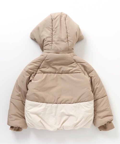 BREEZE(ブリーズ)の「パファージャケット(ダウンジャケット/コート・キッズ・ベージュ/パープル/イエロー・130/140/100/110/120/90/80)」の15枚目の写真