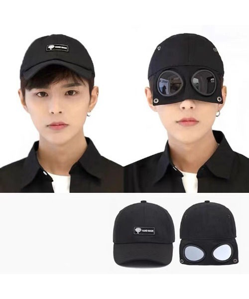 DEVICE（デバイス）の「サングラス付き キャップ（キャップ・レディース・ブラック・FREE）」の13枚目の写真