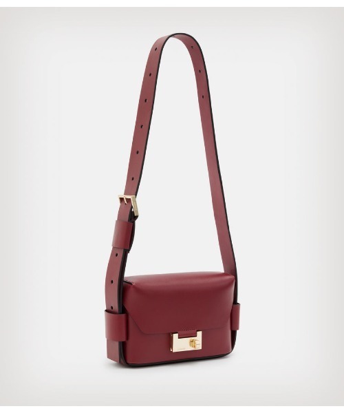 即完売ALLSAINTS☆2WAYレザークロスボディバッグ2色 ALLSAINTS(オールセインツ)の「FRANKIE 3-IN-1 LEATHER