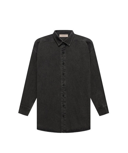FOG ESSENTIALS(エフオージーエッセンシャルズ)の「DENIM LS SHIRT(シャツ/ブラウス・メンズ・ブラック・M/XS/XXL/L/XL/S)」の1枚目の写真