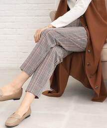 SHOO・LA・RUE | センタープレステーパードパンツ(その他パンツ)
