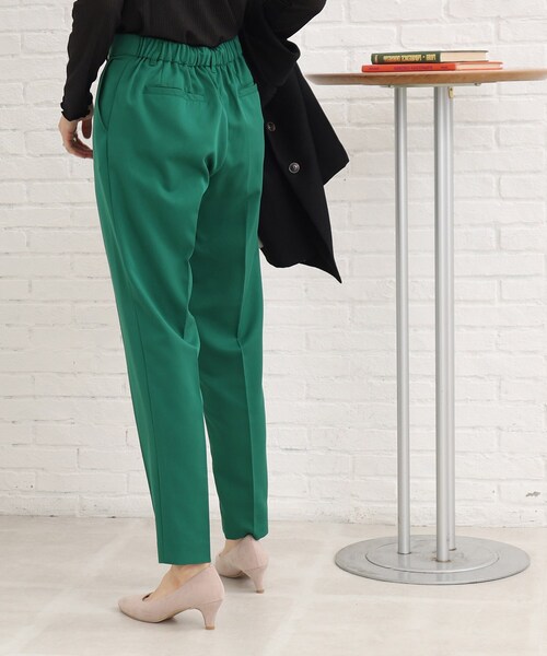 SHOO・LA・RUE(シューラルー)の「◆【美脚シルエット】センタープレス テーパードパンツ(その他パンツ・レディース・ナチュラル/ダークグリーン/ブラック/イエロー/チャコールグレー/ベージュ系1・05/03/04/02/01/10)」の18枚目の写真