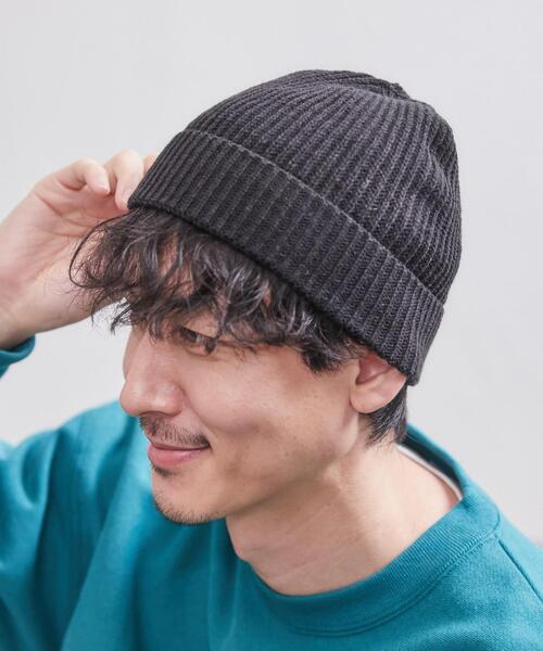 coen(コーエン)の「アクリルカタアゼニットキャップ(ニットキャップ/ビーニー・メンズ・ダークグリーン/マスタード/コバルトブルー/ブラック・FREE)」の18枚目の写真