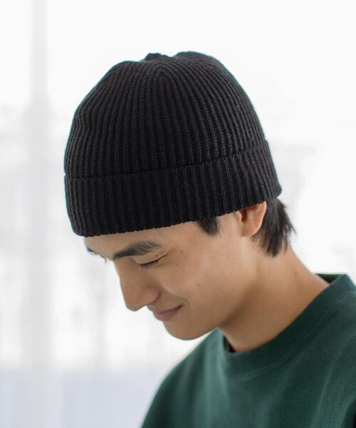 coen(コーエン)の「アクリルカタアゼニットキャップ(ニットキャップ/ビーニー・メンズ・ダークグリーン/マスタード/コバルトブルー/ブラック・FREE)」の13枚目の写真