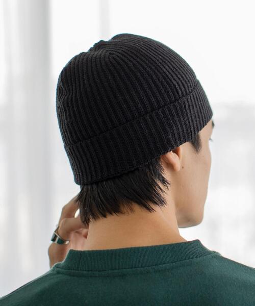 coen(コーエン)の「アクリルカタアゼニットキャップ(ニットキャップ/ビーニー・メンズ・ダークグリーン/マスタード/コバルトブルー/ブラック・FREE)」の7枚目の写真
