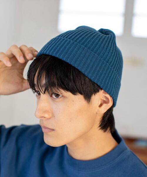 coen(コーエン)の「アクリルカタアゼニットキャップ(ニットキャップ/ビーニー・メンズ・ダークグリーン/マスタード/コバルトブルー/ブラック・FREE)」の19枚目の写真