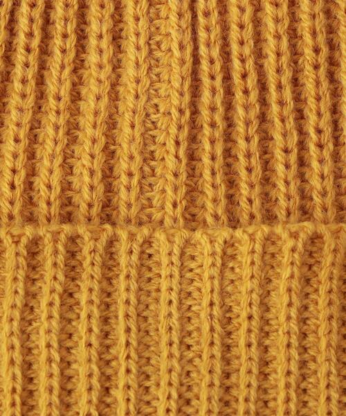 coen(コーエン)の「アクリルカタアゼニットキャップ(ニットキャップ/ビーニー・メンズ・ダークグリーン/マスタード/コバルトブルー/ブラック・FREE)」の17枚目の写真