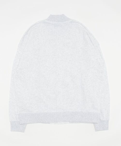 BACK NUMBER（バックナンバー）の「【BACK NUMBER】カットスナップカーデ（その他トップス・メンズ・グレー/グリーン・M/L/XL）」の4枚目の写真