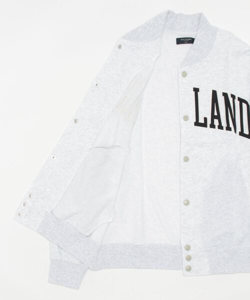 BACK NUMBER（バックナンバー）の「【BACK NUMBER】カットスナップカーデ（その他トップス・メンズ・グレー/グリーン・M/L/XL）」の3枚目の写真