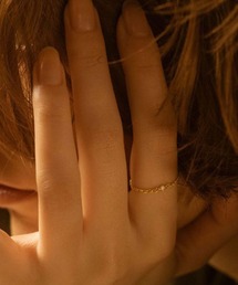 【les bon bon】diamond chain ring BOB204