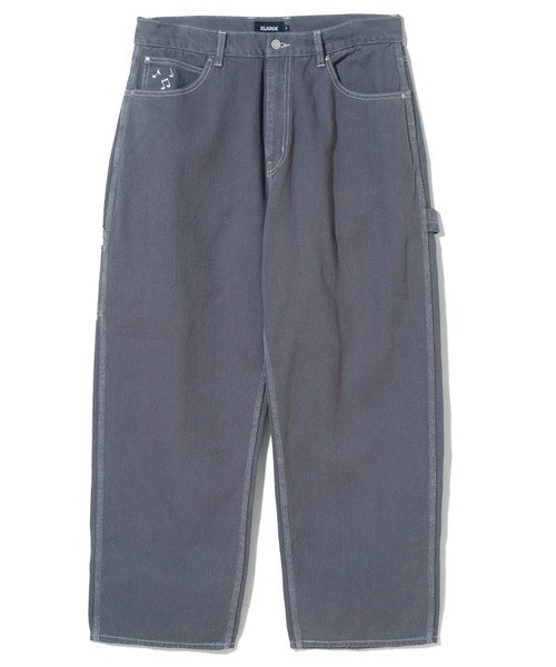 XLARGE（エクストララージ）の「EMBROIDERED OVER-DYE WORK PANTS（その他パンツ・メンズ・チャコールグレー/パープル/グリーン・32inch/30inch/34inch/36inch）」の17枚目の写真